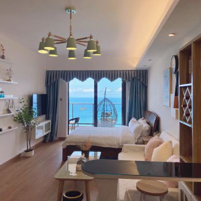 北欧日出海景亲子套房