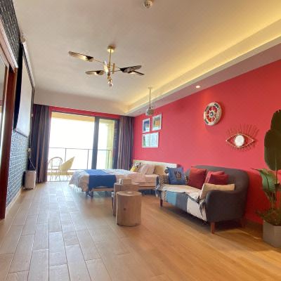 听海音乐电影全海景亲子套房（超大阳台）