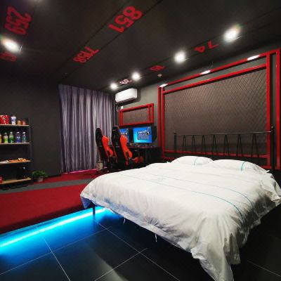 红黑潮流大床房