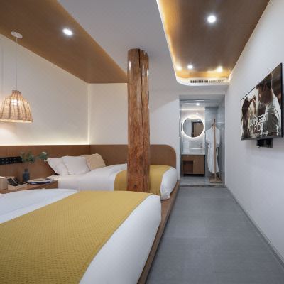 怀歌·沐云日式双床房