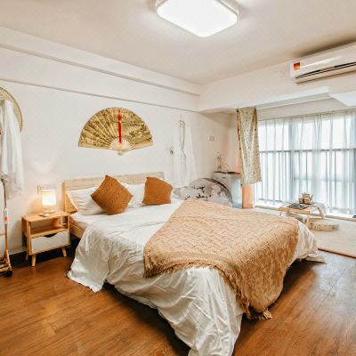 国风大床房(可做饭洗衣)1018B