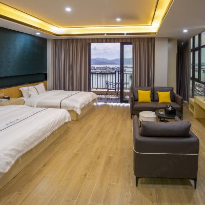 豪华海景双床房