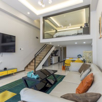 岐江城景娱乐双床房