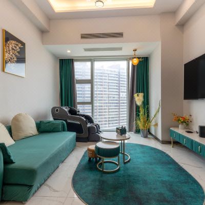 岐江城景复式大床房