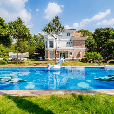 0220翠山湖畔7房12床（20米泳池+2.5米恒温按摩泡池+台球+麻将+炭火烧烤+游戏机+会议室+独立KTV）