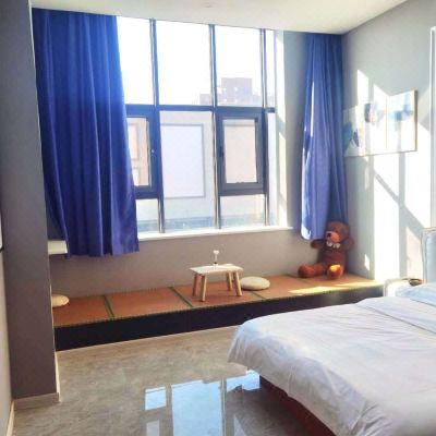 日式青韵观影大床房