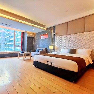 温馨投影大床房