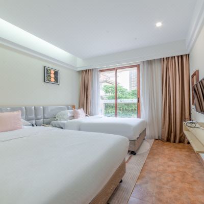 如怡·露台入户温泉别墅（2房两厅4床）