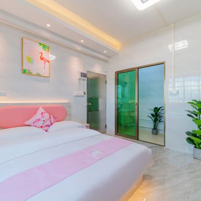 网红打卡大床房