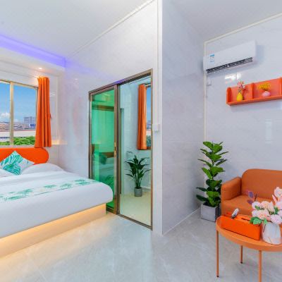 简美榻榻米大床房