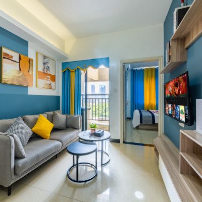 商务精品套房（一房一厅、冰箱+洗衣机+独享客厅空间）