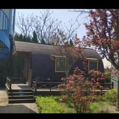 温馨圆顶小木屋