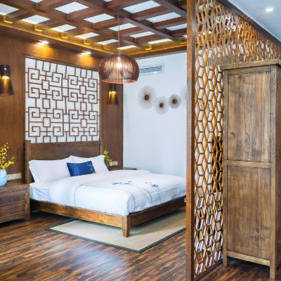 庭院雅致大床房<CBD乳胶床垫<toto智能马桶