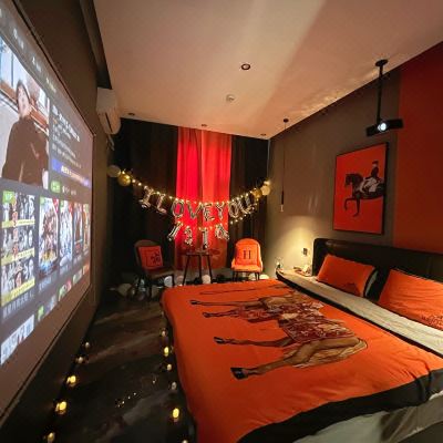 爱马仕智能浴缸大床房