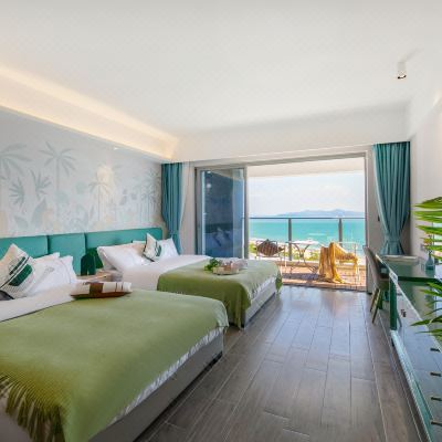 一线海·豪华海景双床房