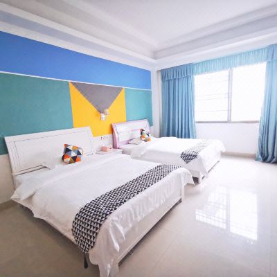 舒适园景双床房