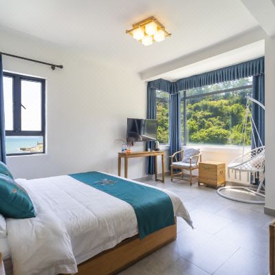 新中式阳光海景大床房