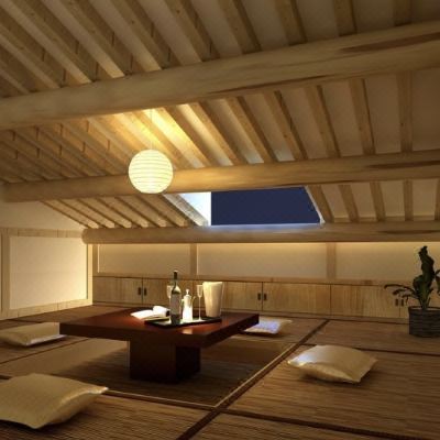 日式榻榻米星空房