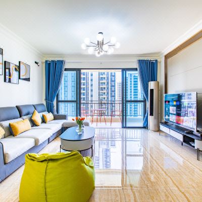 设计师贰号公寓Chris的摩登假日四房/聚会/家庭乐