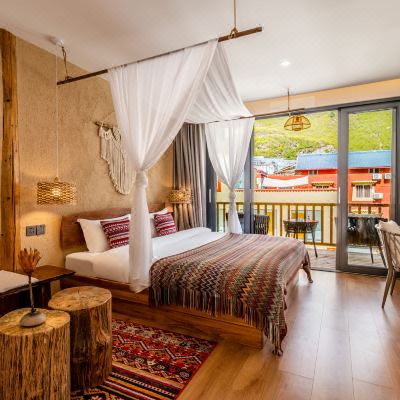 花满·阁楼家庭套房