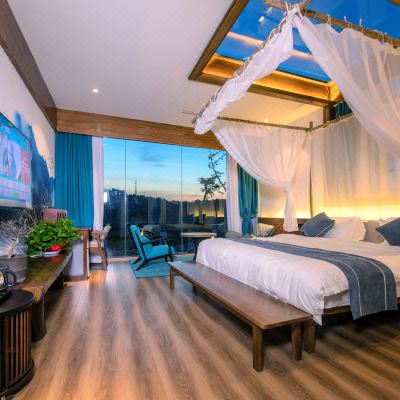 缘·隐西全景星空房