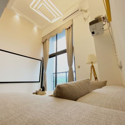 日式原木投影LOFT复式套房（一房一厅）