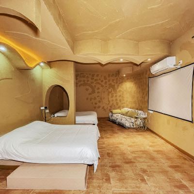 高清投屏洞穴双床房