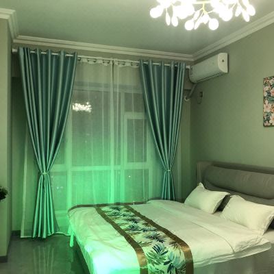 薄荷糖之恋投影大床房