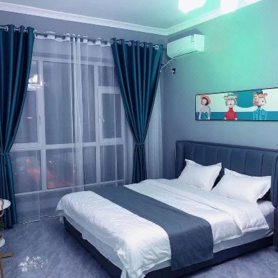 卡哇伊之恋投影大床房