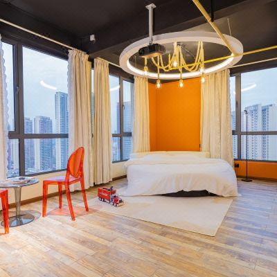 精致一室圆床房