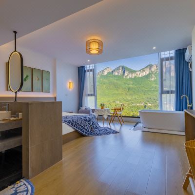 冬雪·观景浴缸大床房