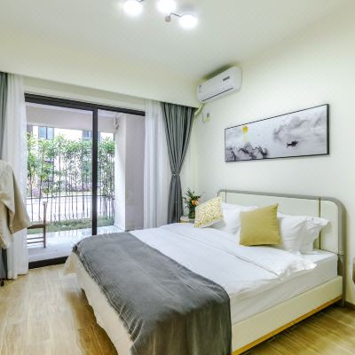 舒适双卧园景套房