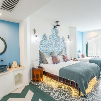 M夏朵｜异域影院双床房