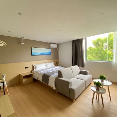 橙悦投影浴缸房