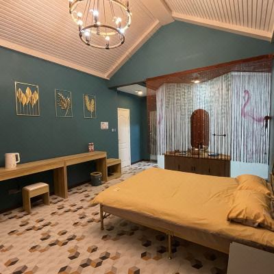 独立阳台北欧大床景观房