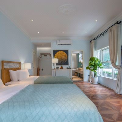 尼采双床房『独立阳台』极简度假风