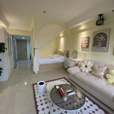 臻宸一方「覓」哈曼卡顿投影江景大床房