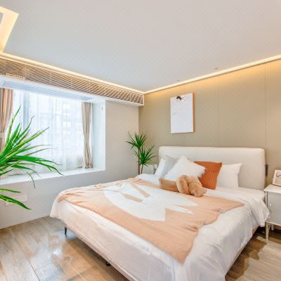 泡芙投影大床房