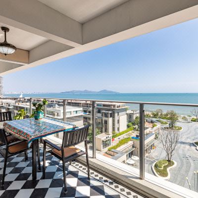 珊瑚·一线全海景两房一厅·东南亚民宿风