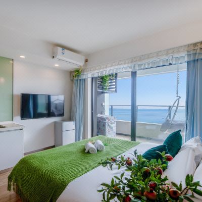 特惠.180°一线全海景日落大床房