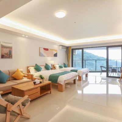 舒心园景露台双床房