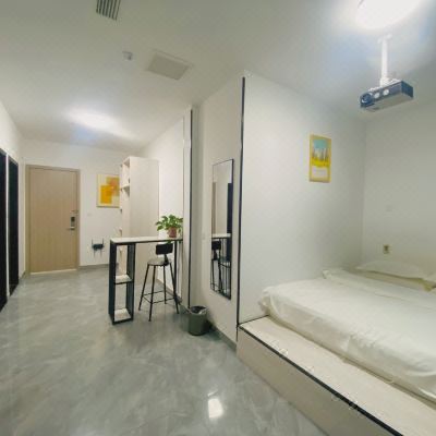 品译禅潺大床投影房（洗衣机）