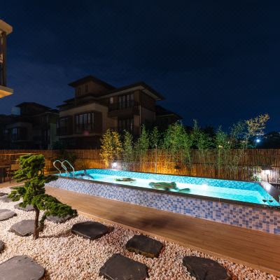 漫野 | (3房+1阁楼,6床)日式热汤别墅