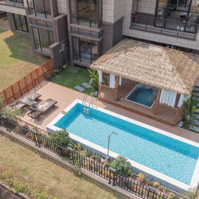 马尔代夫风热汤别墅4房6床全套房别墅