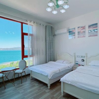 清新观湖双床房