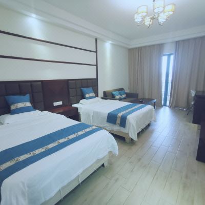 舒心城景双床房