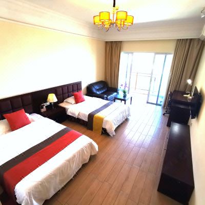 精选豪华海景双床房