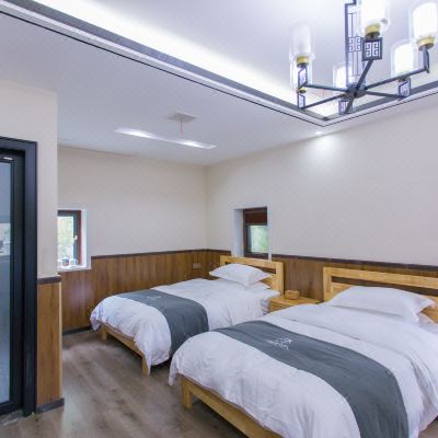 友云竹景双床房