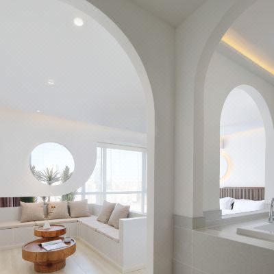 冬不寒(AI智能+VIP巨幕影院+浴缸)+长风街夜景