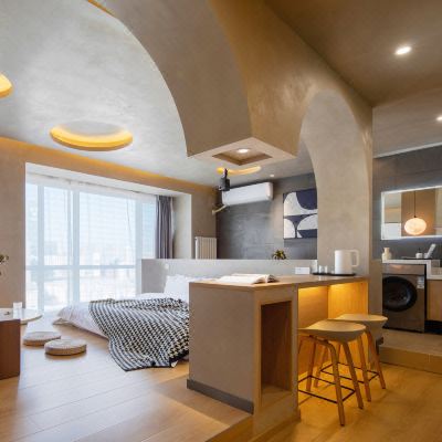 云卷舒(浴缸+AI智能+VIP巨幕影院)+洗衣机+长风街夜景